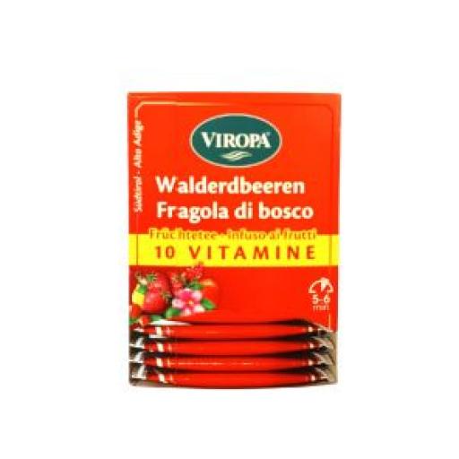 Früchtetee Walderdbeeren - 10 Vitamine